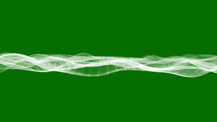 Abstract colorful digital particles wave with dust and light motion background
