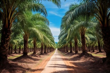Obraz premium Palm Oil Plantation