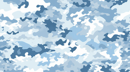 Fototapeta premium snow camouflage seamless pattern