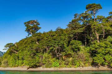 The beautiful Lake Frias, Argentina, Andean Crossing