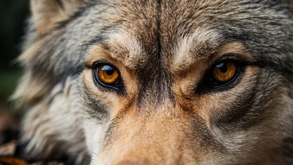  portrait of a wolf © woodbe