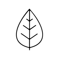 Icones symbole logo feuille arbre detail