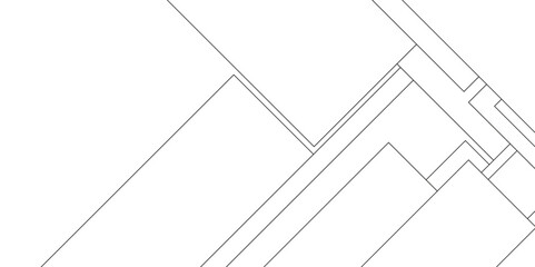 Geometric abstract striped modern Seamless pattern of black and white squares on a white background, Architectural civil engineering building design with geometric patterns, art industrial Design.