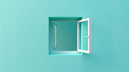 Automatic emergency window opening solid color 