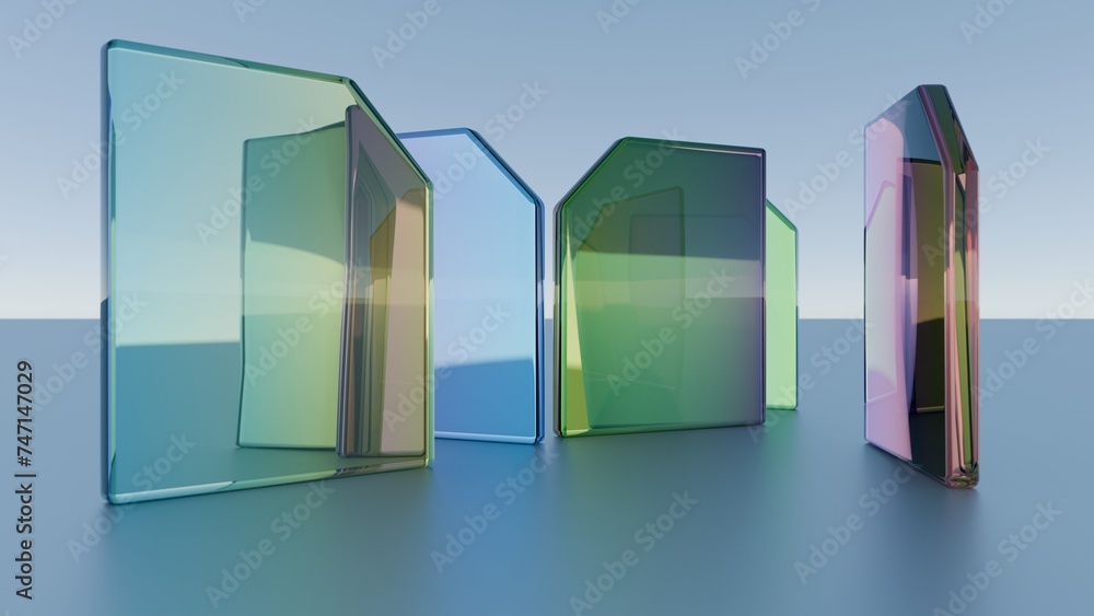 Aufkleber a visual depiction of data being organized and categorized into structured formats, underscoring the