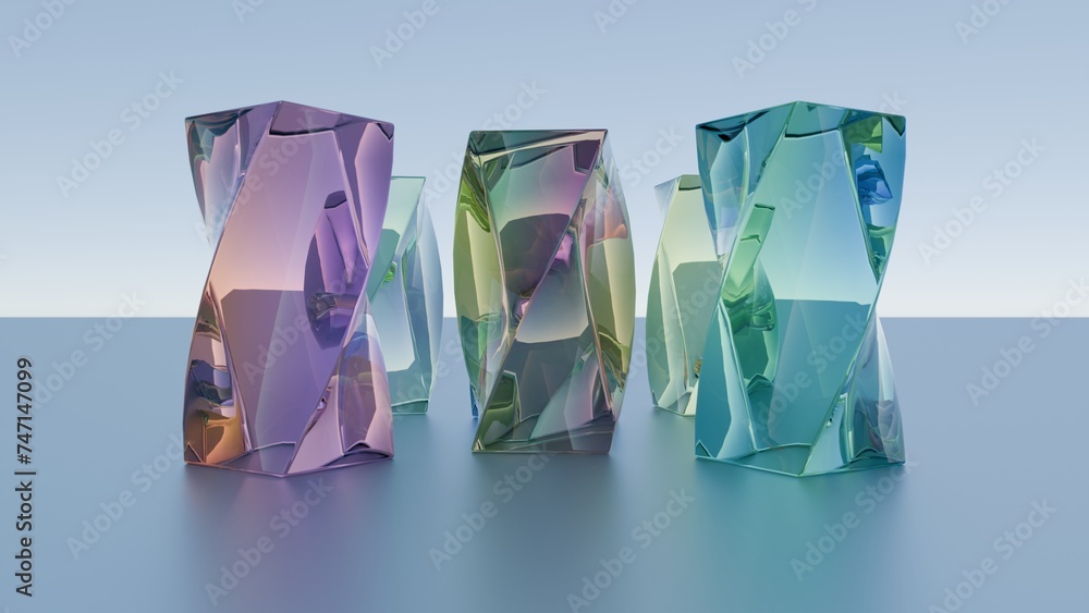 Aufkleber a visual depiction of data being organized and categorized into structured formats, underscoring the