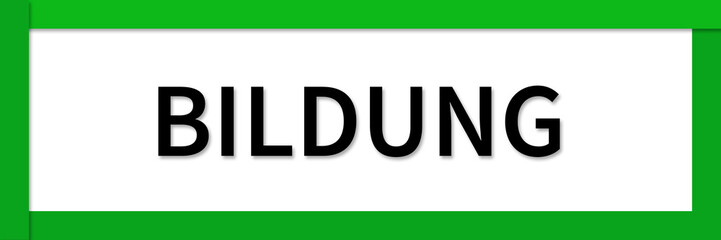 BILDUNG Button