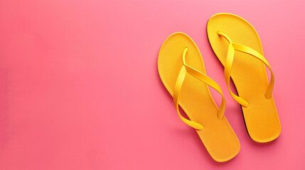 Beach womens yellow strappy sandals