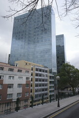 Modern office building in Bilbao
