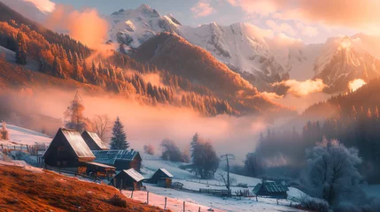 Foto op Plexiglas Amazing Romanian Mountains © Riya