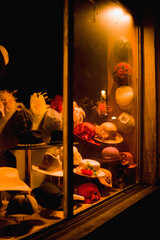 Hats in the window
