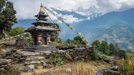 Foto auf Acrylglas Annapurna Annapurna Circuit Trek, Nepal
