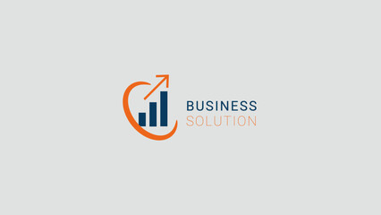 Business Finance Logo - Business Solution Logo - Business Logo - Company Logo