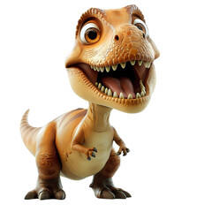 Cute Dino Cartoon Character