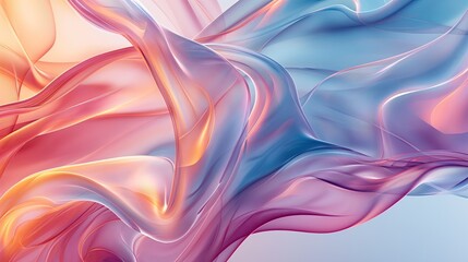 Silky fluid movement texture background