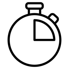 Stopwatch icons. Timer symbol. 