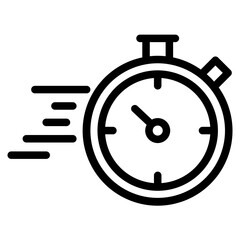 Stopwatch icons. Timer symbol. 
