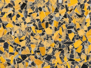 Modern Mosaic Design in Contrasting Hues