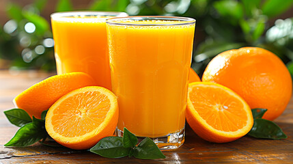 Isolated burst of fresh orange juice, citrus