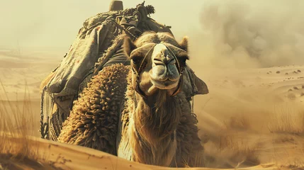Deurstickers Camel © Cybonad