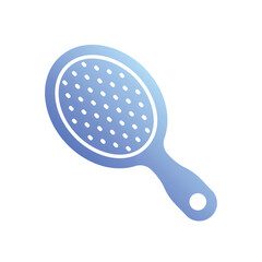 Hair Brush icon vector stock illustration