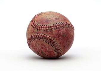 A Worn Baseball