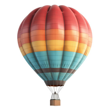 recommend clip art: Hot air balloon illustration isolated on transparent