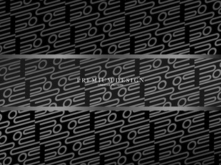 Black metal texture steel background. Perforated metal sheet. Premium dark background.