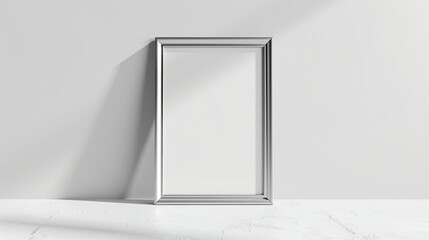 Elegantly designed empty photo frame, stylish,