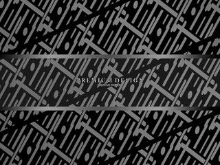 Black metal texture steel background. Perforated metal sheet. Premium dark background.