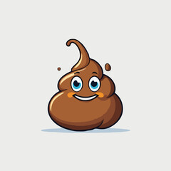 illustration of a poop
