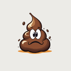 illustration of a poop
