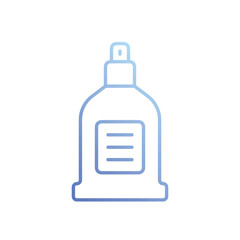 Obraz premium Perfume icon vector stock illustration