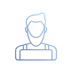 Barber icon vector stock illustration