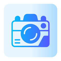 camera gradient icon
