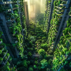 Peel and stick wallpaper Garden Green Cities: Sustainable urban landscape with green architecture and vertical gardens