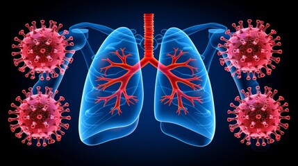 Respiratory infections  impact of pneumonia, bronchitis, and tuberculosis on the lungs