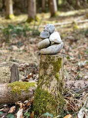 Steinmännchen Ei