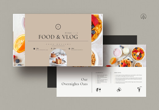 Food & Vlog Presentation Template