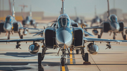 Flying display and aerobatic show of RSAF Saudi - obrazy, fototapety, plakaty