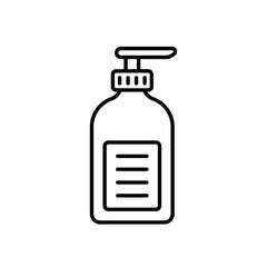 Shampoo icon vector stock illustration