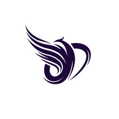 phoenix logo, unique phoenix logo