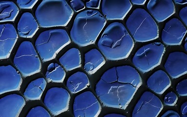 Blue Lava Stone Texture Background with Abstract Touch
