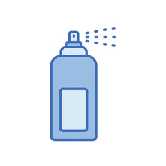 Hair Spray icon vector stock illustration