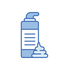 Obraz premium Foam icon vector stock illustration