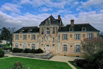 Fototapeta na wymiar Chateau du Chassay - Sainte Luce sur Loire