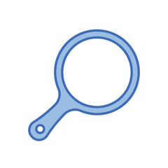 Hand Mirror icon vector stock illustration