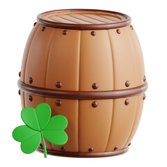 Barrel for St. Patrick’s Day Festivities