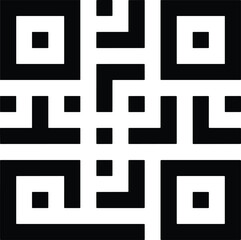  Digital scanning qr code. Scan QR code icon. QR code scan for smartphone. QR code for payment. Scan barcode symbol stock vector.