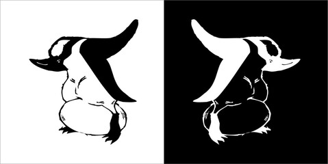 Illustration vector graphics of AnimalComedian icon